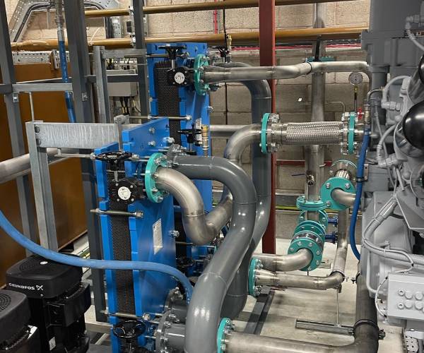 Machine Installation Piping Work